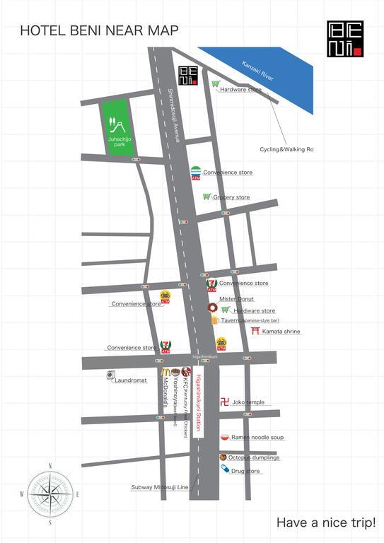 أوساكا Hotel Beni East (Adults Only) المظهر الخارجي الصورة